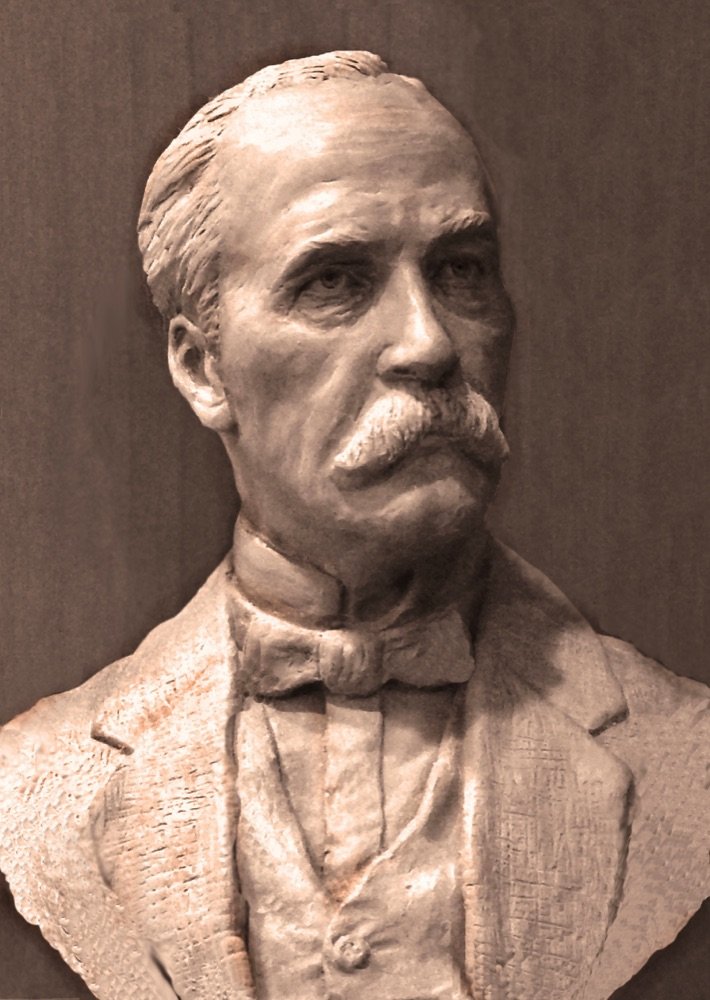 Sir William Osler bronze sculpture by Carolyn Palmer
