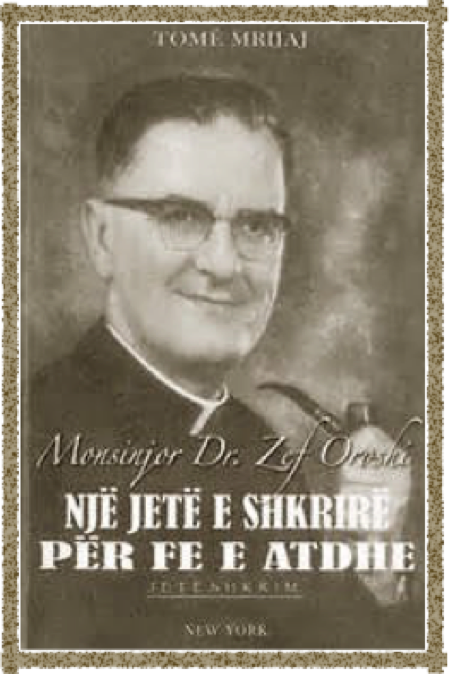 A black and white picture of a priest